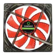 FAN GAMEMAX P/ GABINETE 120MM RED 4 LEDS