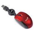 MOUSE GENIUS MICROTRAVELER V2 USB RUBY RETRAC