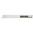 Switch Cisco CBS220-16P-2G 16 10/100/1000 (PoE+) + 2 Gigabit SFP  PoE+ (130 W)