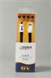CABLE MICRO USB 1 MT TRV DUAL PLANO NEGRO