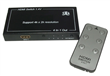 Switch HDMI 4x1 con control remoto. soporta 3D. 4K