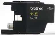 BROTHER LC71 Y P/MFC-J430W/825DW AMARILLO