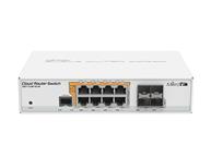 Ethernet Smart Switch con 8x Gigabit y PoE-ou +  4x bahias SFP