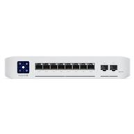 UniFi Switch Gen 2 Enterprise, Layer 3, PoE switch con (8) puertos 2.5GbE, 802.3at PoE+ RJ45 y (2) puertos 10G SFP+ 