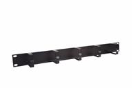 1657100-2 Organizador de cables horizontal 1U 19" sin tapa - Color Negro - TYCO - FAYSER