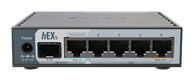 ROUTERBOARD MIKROTIK E60iUGS hEX S 1 Puerto SFP 2.5G, 5 Puertos Gigabit Ethernet, PoE out, USB, y dual-core CPU (con fuente)