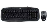 TEC+MOUSE GENIUS KM-200 USB BLACK
