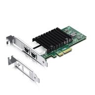 PLACA ETHERNET INTEL  X550-AT2 - 2 PUERTOS RJ45 10G - PCI-e v3 X4 