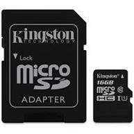 MICRO SD 16GB KINGSTON CANVAS CLASE 10 SDHC/SDXC