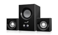 PARLANTES GENIUS SW-2.1 385 15W  BLACK 220V