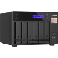 NAS QNAP TORRE QVP-63B-US DE 6 BAHIAS INTEL CORE I3 DE 16GB
